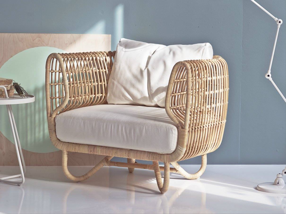 Nest Indoor Rattan Club Chair by Cane-Line - Couture Oudoor
