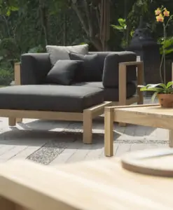 belize teak club chair