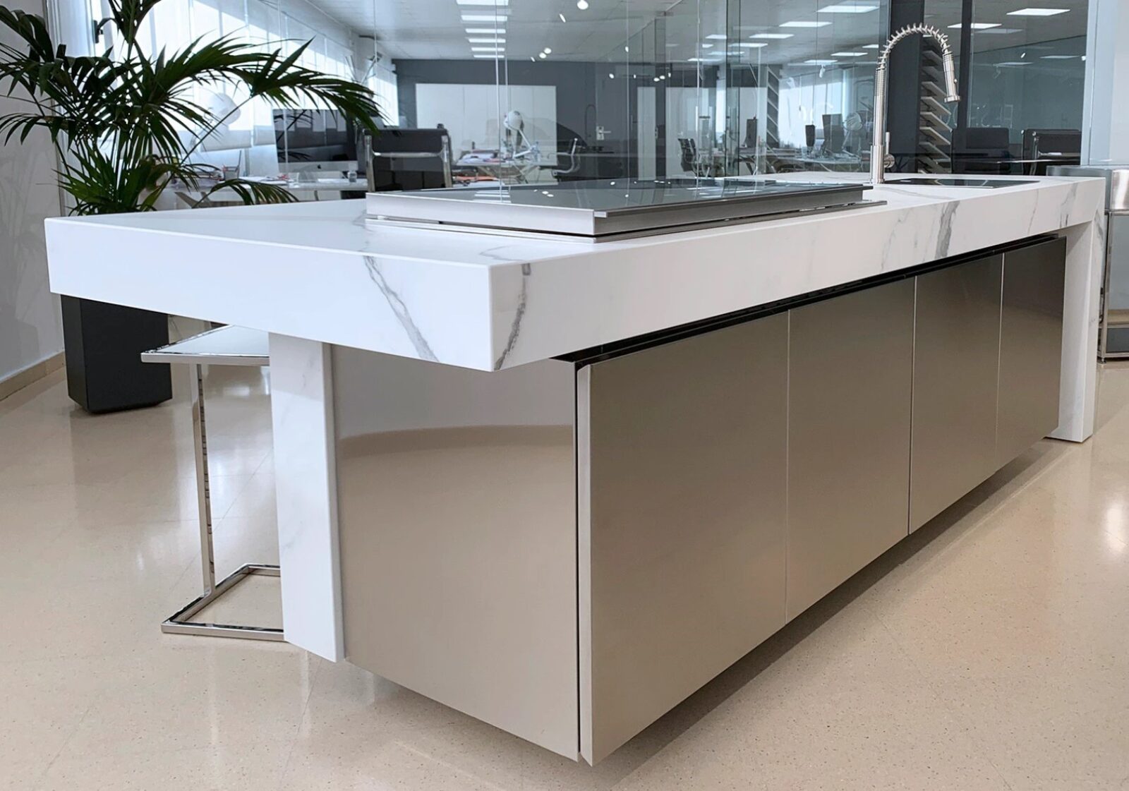 sleek altea 316 calcutta custom outdoor modern kitchen grill palm beach hamptons beverly hills