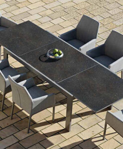 1100 1206b Mountauk Luxury Extandable Dining Table