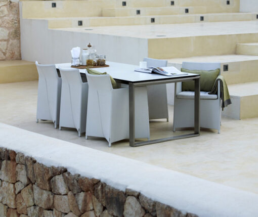 1100 1601c Palm Beach Modern Extendable Dining Table