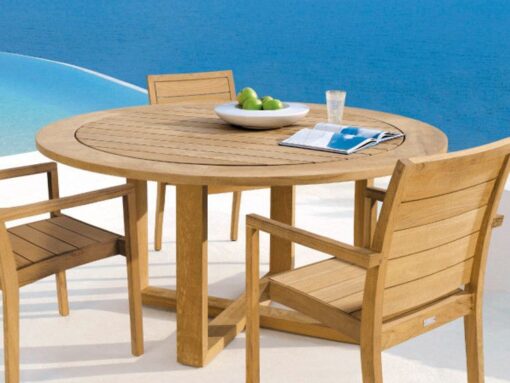 Manutti Siena Dining Collection outdoor teak Outdoor Dining