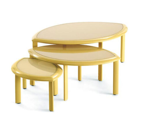 1300 1100c Modern Oval Custom Side Table