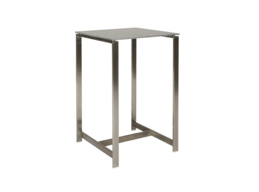 A high side table such as this one dose not just bring height but also brigs style and class.