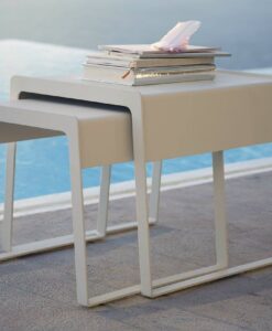 Chill side table is simple yet unique, With its airy design.