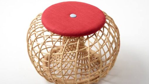 1300 1602d Round Rattan Side Table