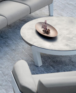 1400 1101b Modern Round Luxuries Low Coffe Table
