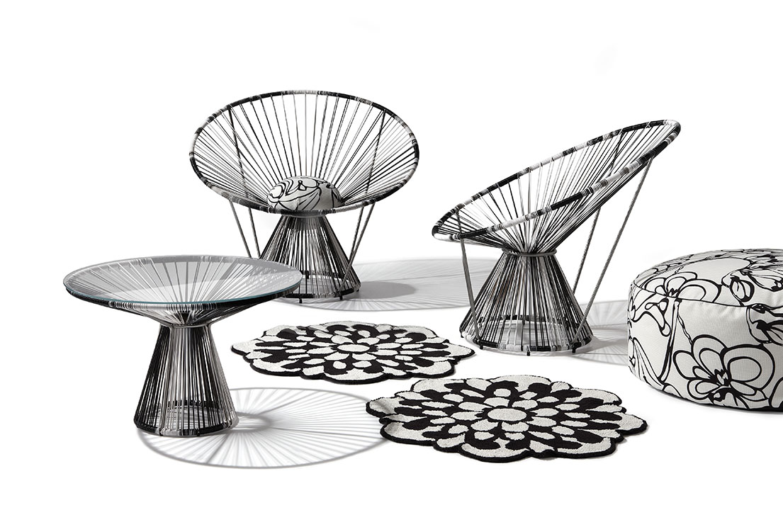 3100 2401c Missoni Cordula Modern Club Chair Southampton NY