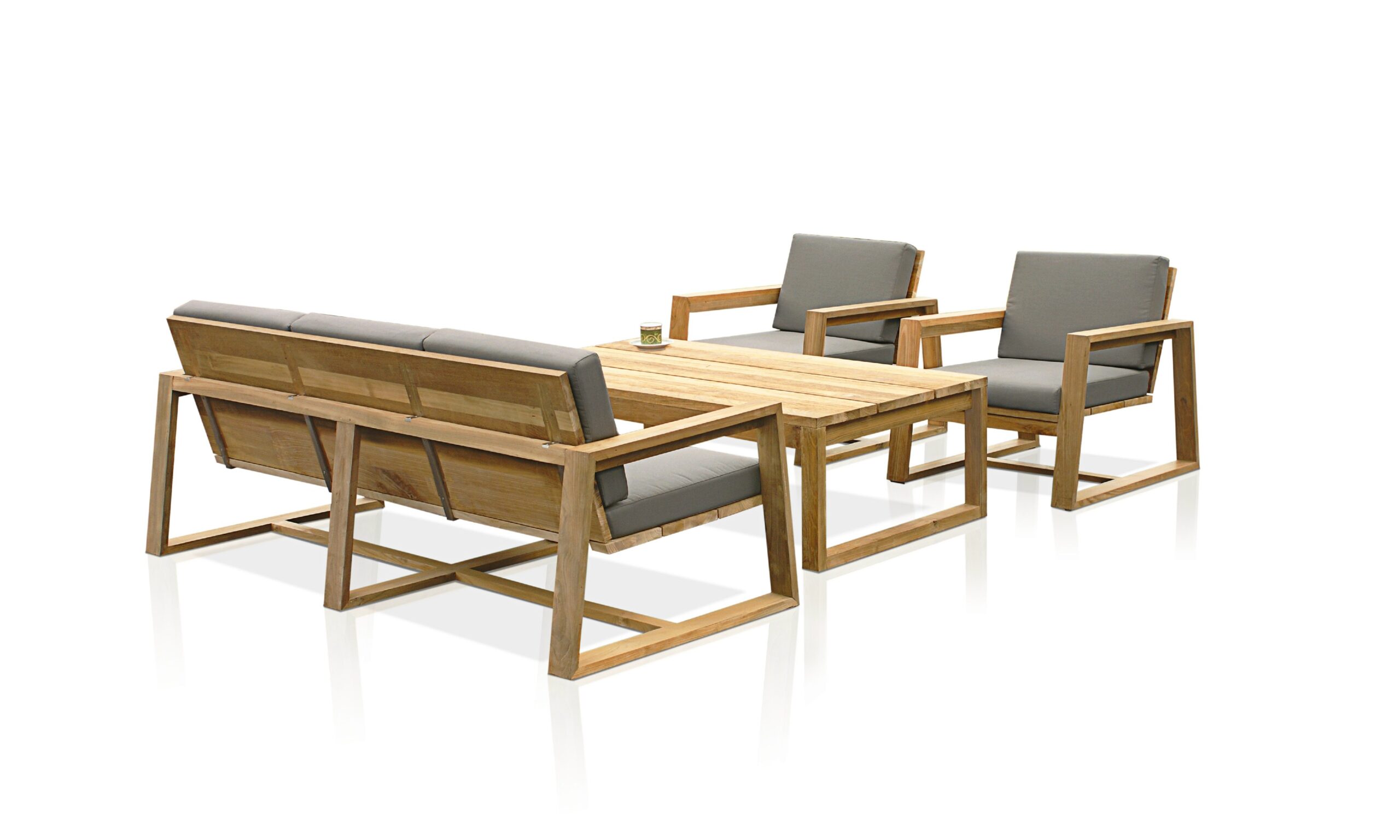 3200 2801b Contemporary Teak Elemets 2 Seater Sofa East Hampton NY scaled