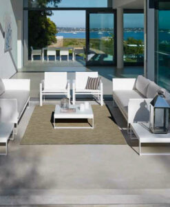 3300 1400d Santa Barbara Modern Outdoor 3 Seater Sofa