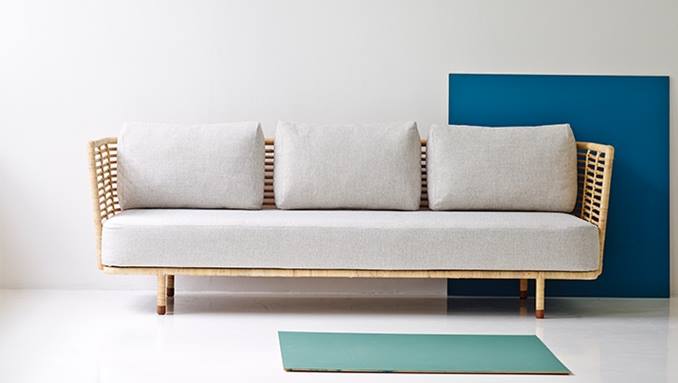 3300 1602a Inge Rattan Indoor Comfort 3 Seater Sofa Southampton NY