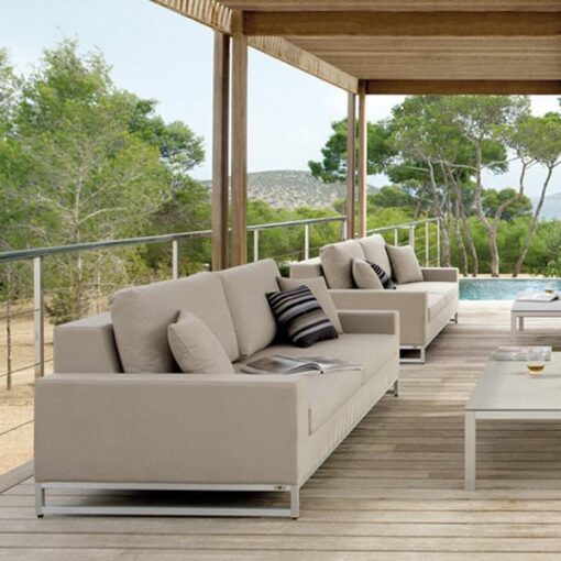 3300 2502c Manutti Zendo Outdoor Comfort 3 Seater Sofa