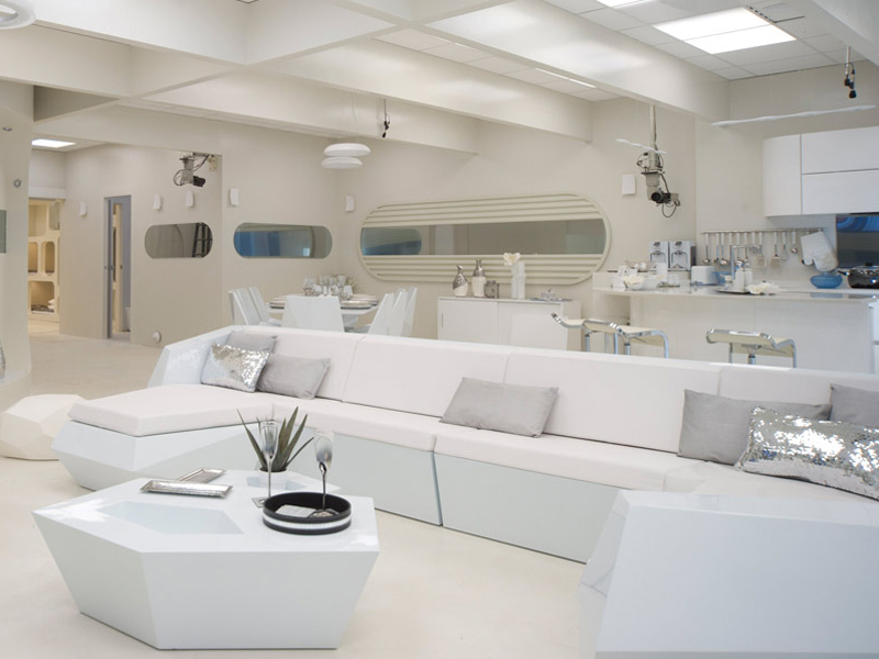 3300 4004a Vondom Faz Modern Yacht 3 Seater Sofa Sag Harbor NY