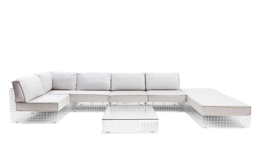 3400 1004c Matrix Modern Outdoor Comfort Modular Sofa Southampton NY