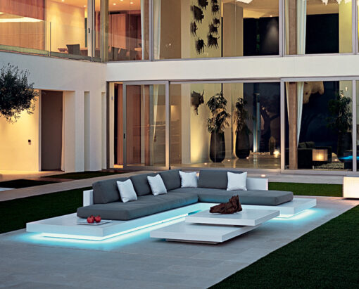 3400 1200a East Hampton Luxury Iluminating Sofa