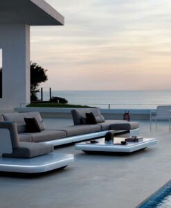 3400 2500b Manutti Elements Outdoor Ilumiating Sofa