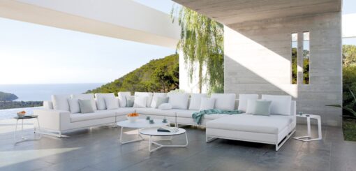 Modern Aluminum Modular Sectional Sofa