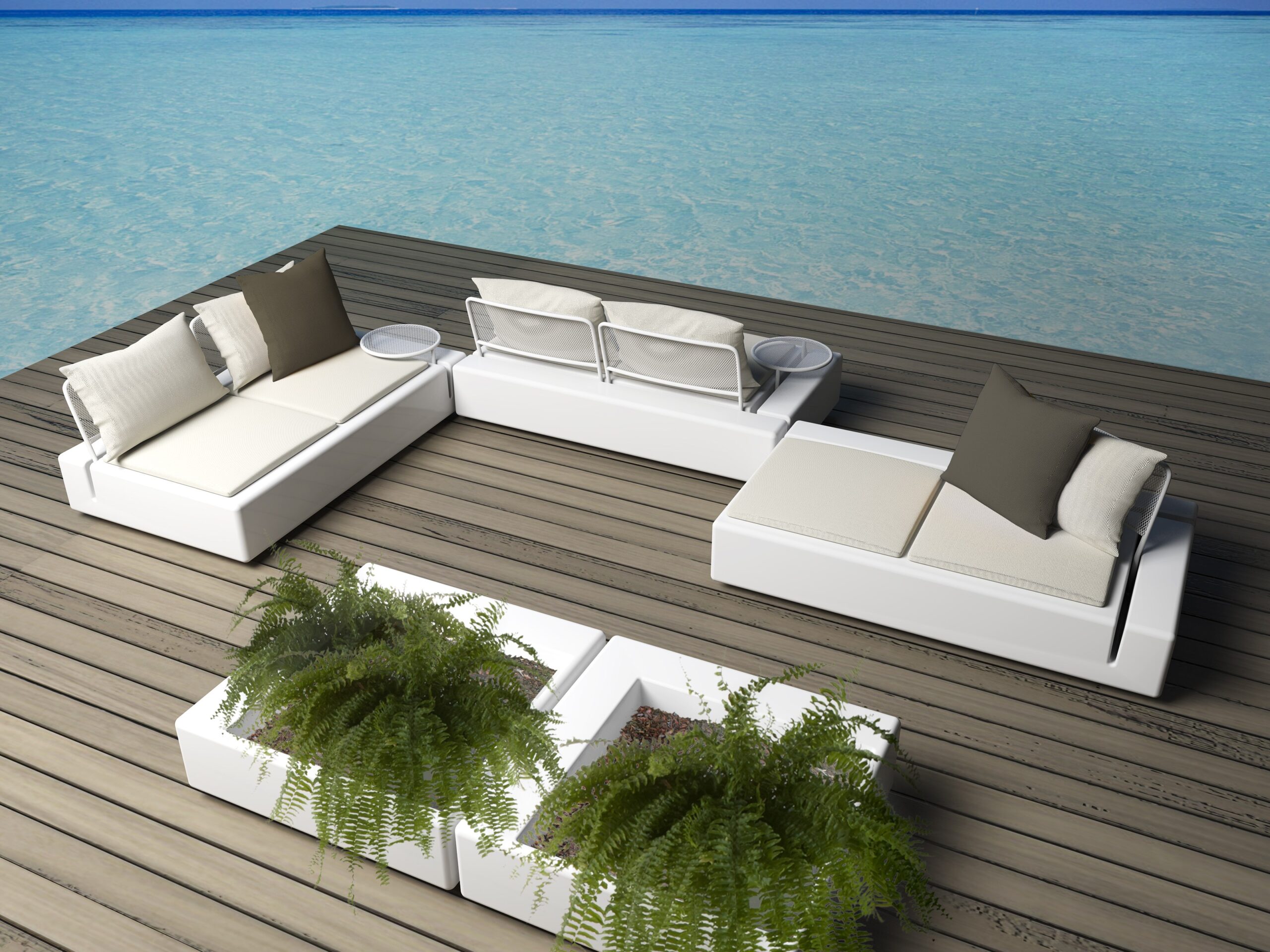 3400 4004a Vondom Kest Outdoor Modular Sofa Sag Harbor NY scaled