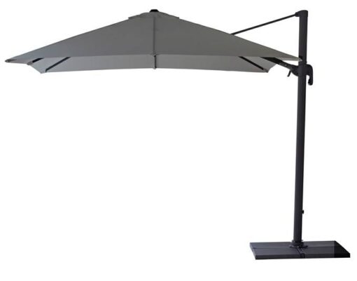 Sleek, sophisticated and easy to use. This umbrella is a beauty with bold modern lines. Multi positions means multiple possibilities on how you can have you shade and comfort.