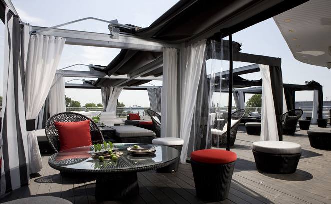 Retractable Roof Luxury Gazebo Pergola - Couture Outdoor
