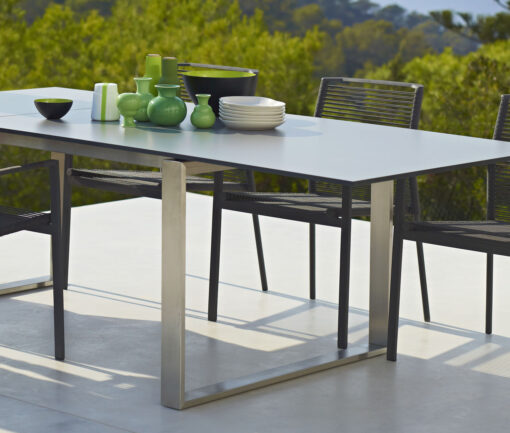 cane line modern extendable dining table