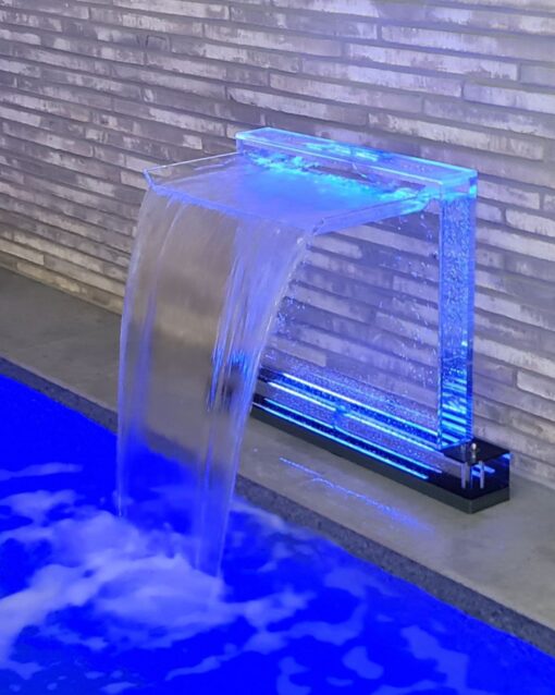 Acrylic LED Pool Fountain