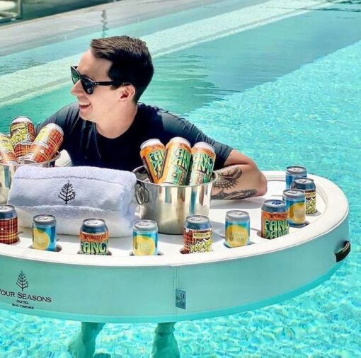 floatng bar luxury brand marketing