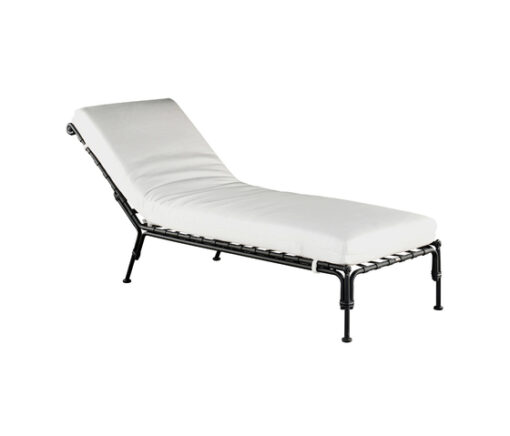 3500 1401c Contemporary Black Chaise Lounger