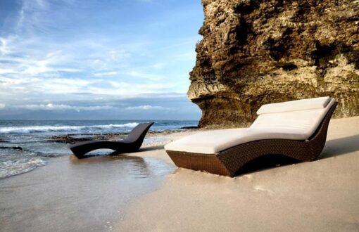 3500 2300c Wave Modern Chaise Lounger