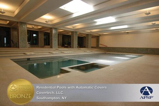 Indoor Automatic Pool Cover Covertech