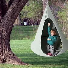 modern hammock swing covered canopy tree