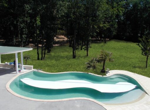 Automatic Floor System Free Form Pool Cover