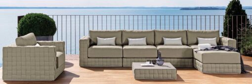 Baron sectional modular sofa is bold and strikingly different it is a must have.