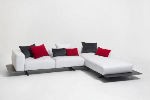 Eva SectionalModular White Sofa