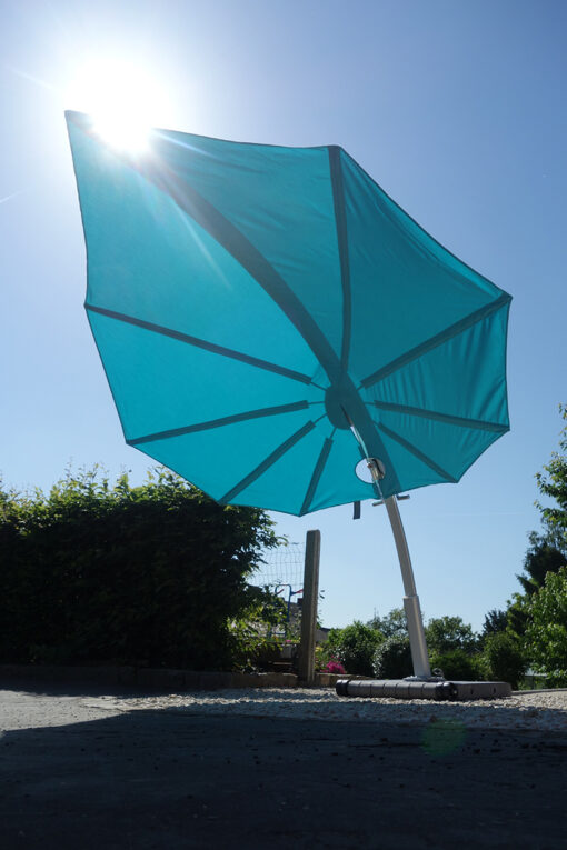 bloom modern cantilever design umbrella 360 rotation 316 marine grade