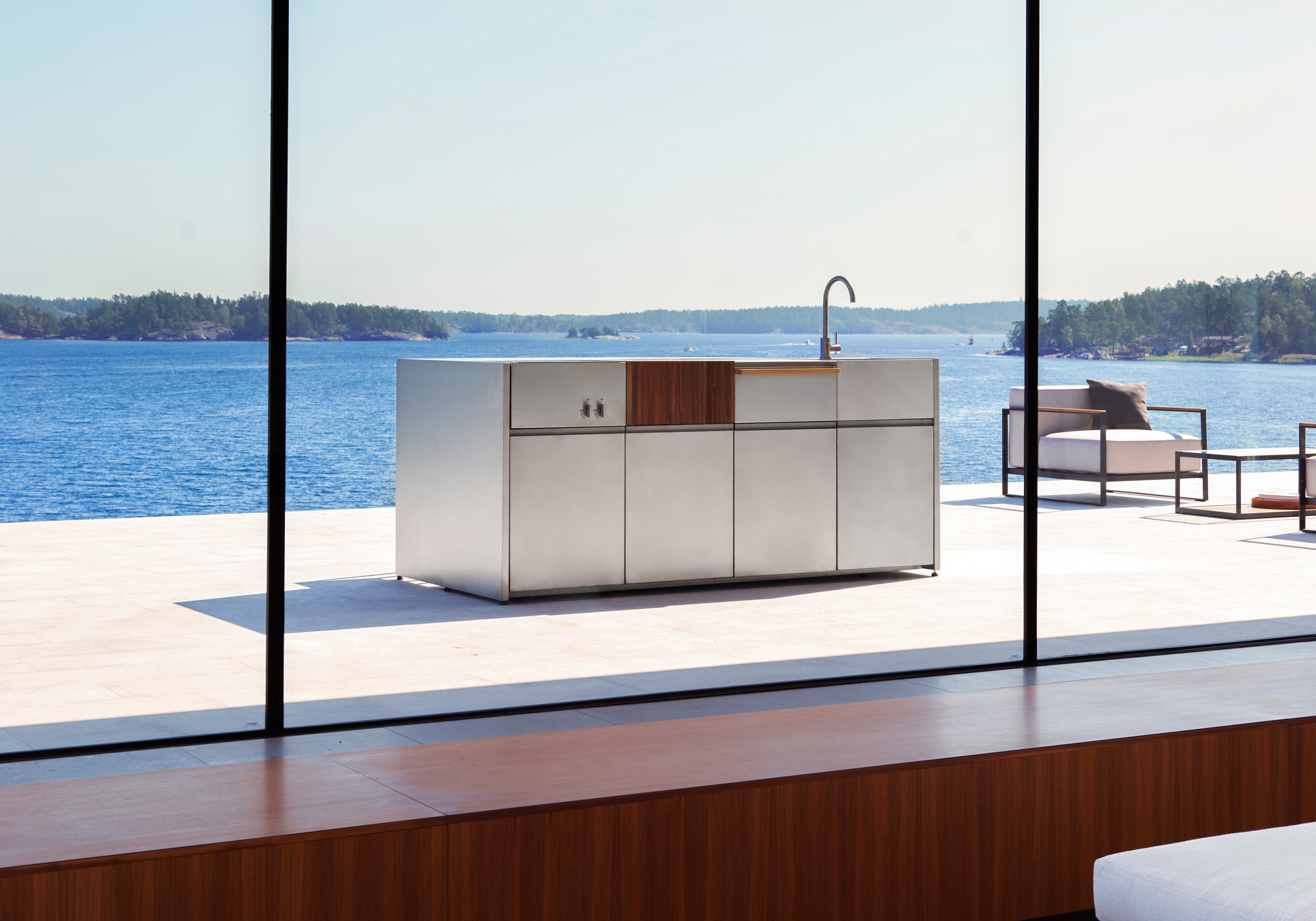 kitchen island grill
