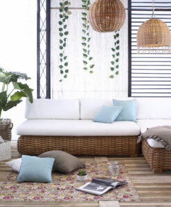 Aloha Be Sectional Sofa Modern Wicker Allwheater Highend Contract