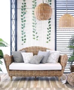 Ami Aloha Wicker Sofa Outdoor Furniture Contract