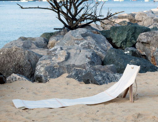 Dvelas Fortuna Sail Cloth Beach Day Luxury Outdoor Luxury Marine Grade Plywood Furniture Folding