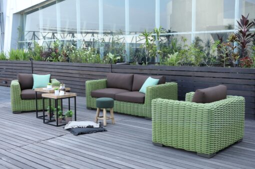 Milar Aloha Modern Wicker Hospitality Outdoor Furniture