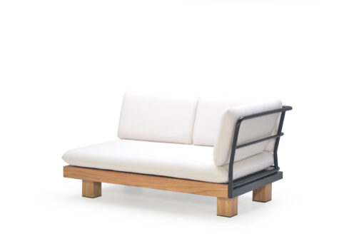 Alura 2 Seater Sofa Modern Teak Pool Furniture Contract