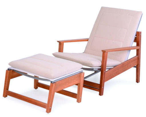 Eli Reclinable Club Chair Modern Pool Terrace Lounge Furniture Hospitality