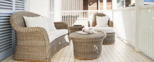 Havana 2 Seater Sofa and Club Chair Traditional Outdoor Furniture Hotels Hospitality