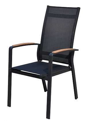 Jackie Rest Reclinable Dining Chair Restaurants Hotels Luxury Outdoor Furniture