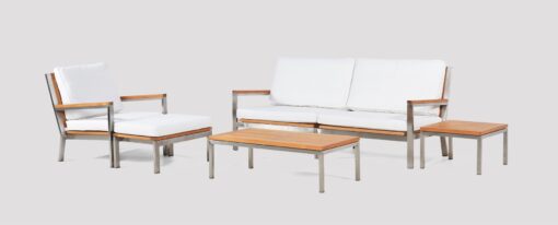 Bista 2 Seater Sofa Modern Outdoor Lounger Pool Furniture Contract