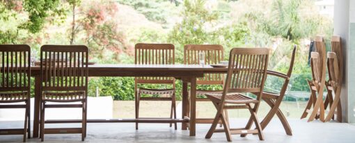 Bridgehampton Dining Chair Teak Traditional Patio Restaurant Outdoor Furniture