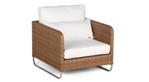 Delmer Club Chair Wicker Hospitality Patio Furniture