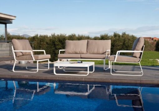 Averon 2 seater sofa outdoor seating lounge area hotel pool furniture vegas Boston Greenwich palm beach