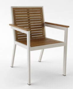 modern teak chair