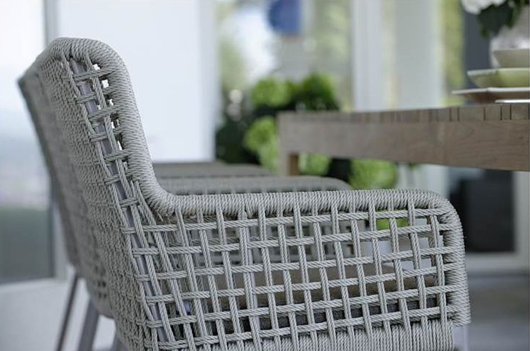 Agreta Rope Outdoor Dining Chair